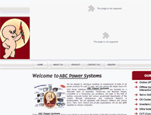 Tablet Screenshot of abcpowersystems.com